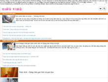 Tablet Screenshot of m.xinhkieu.com